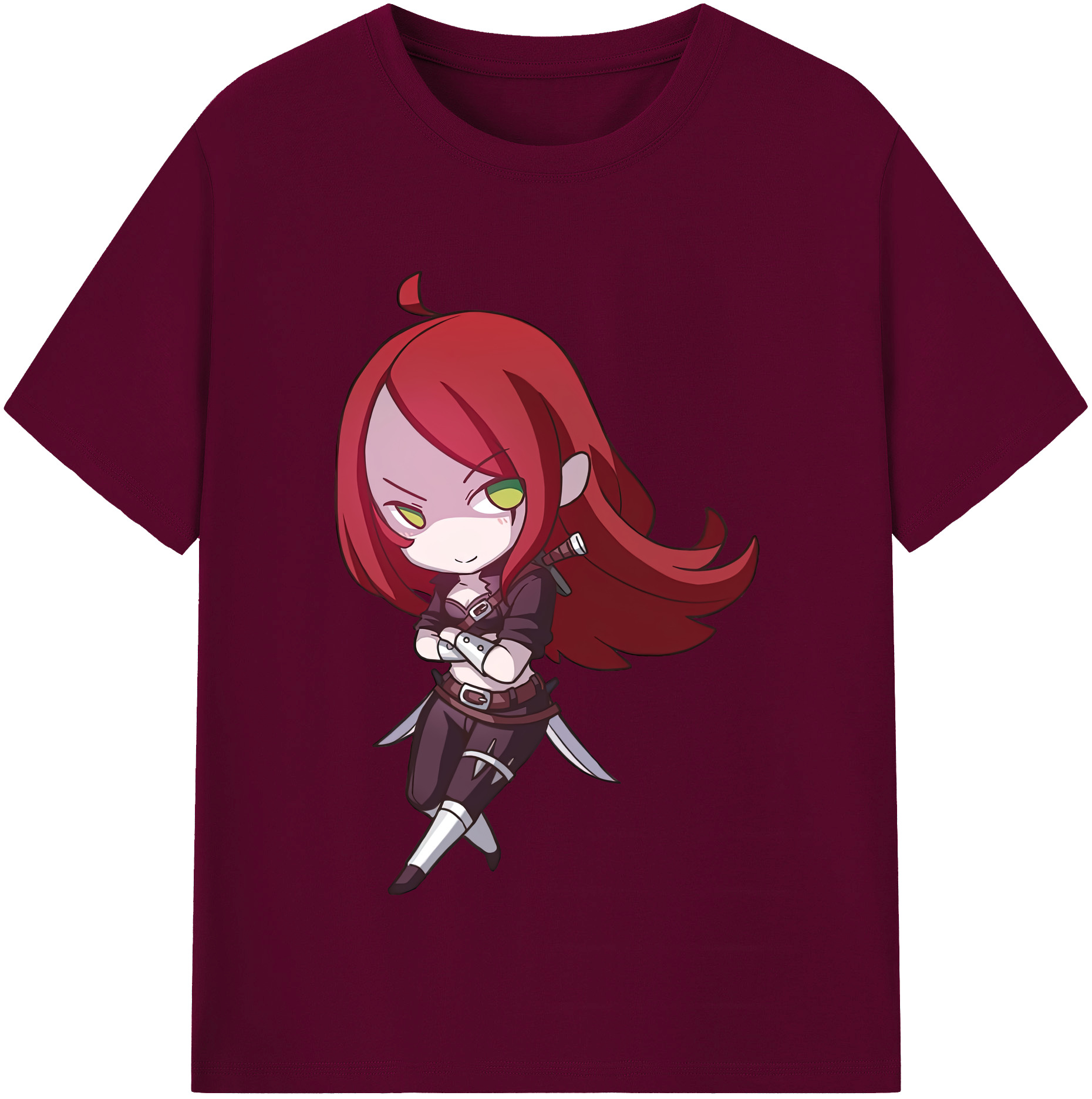 リーグ・オブ・レジェンド League of Legends LOL レディースカジュアルプリントTシャツ（綿100％）